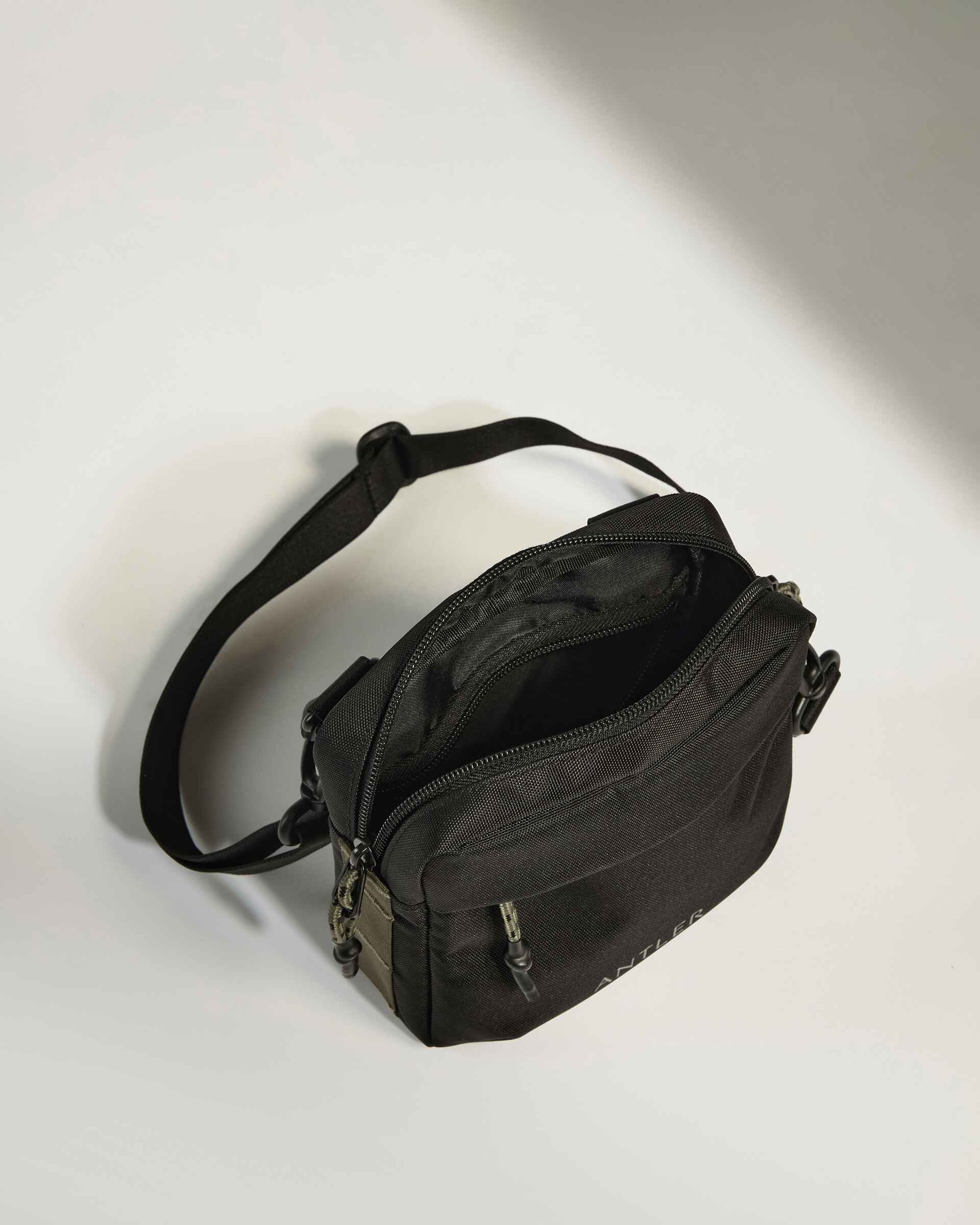 Discovery Crossbody Bag in Carbon Black - Image 2