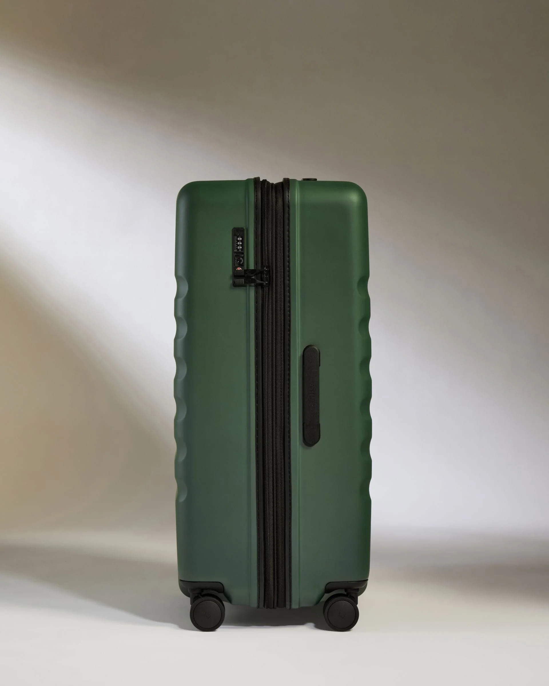 Large Suitcase in Antler Green - Icon Stripe - Image 4