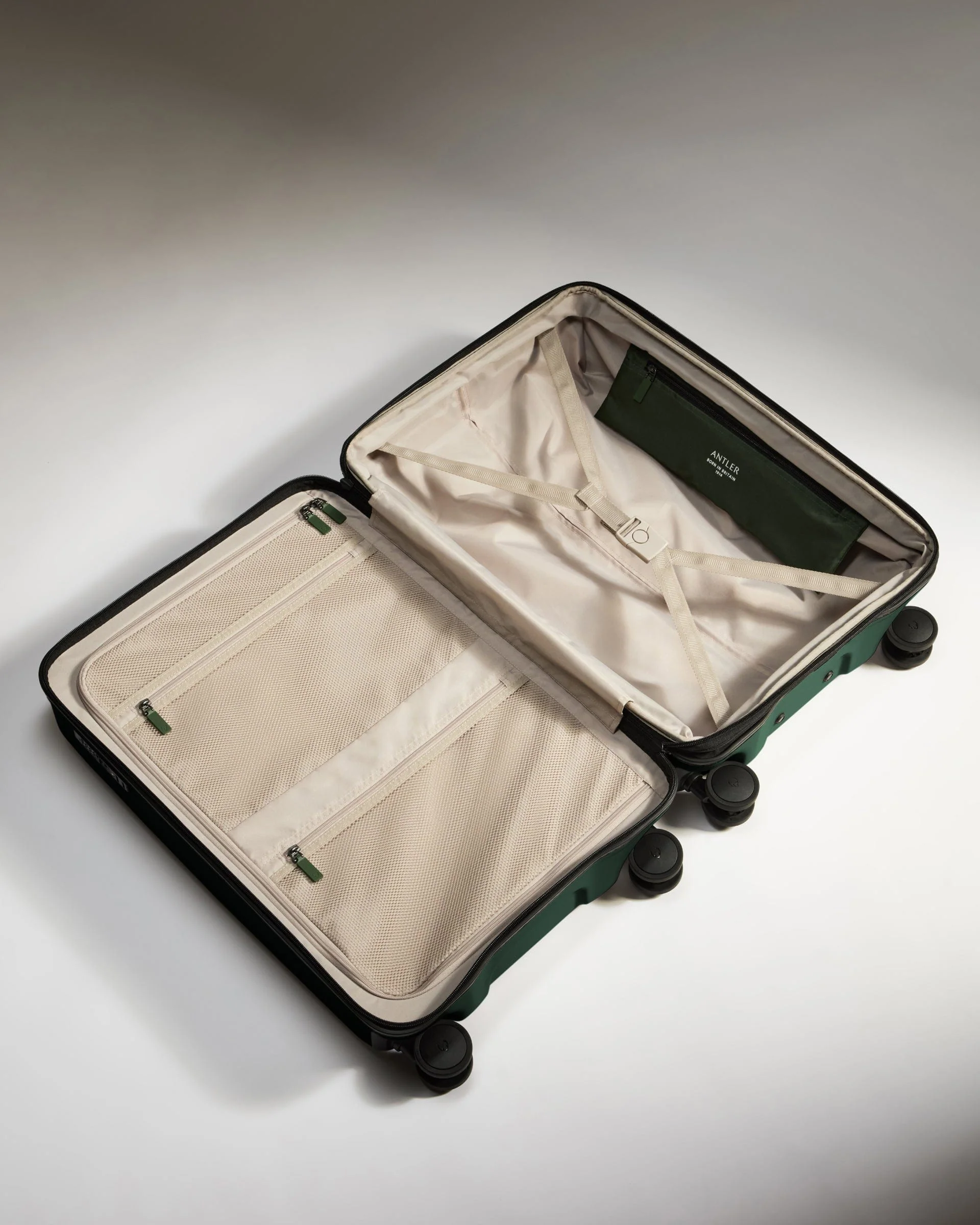 Suitcase Set in Antler Green - Icon Stripe - Image 4