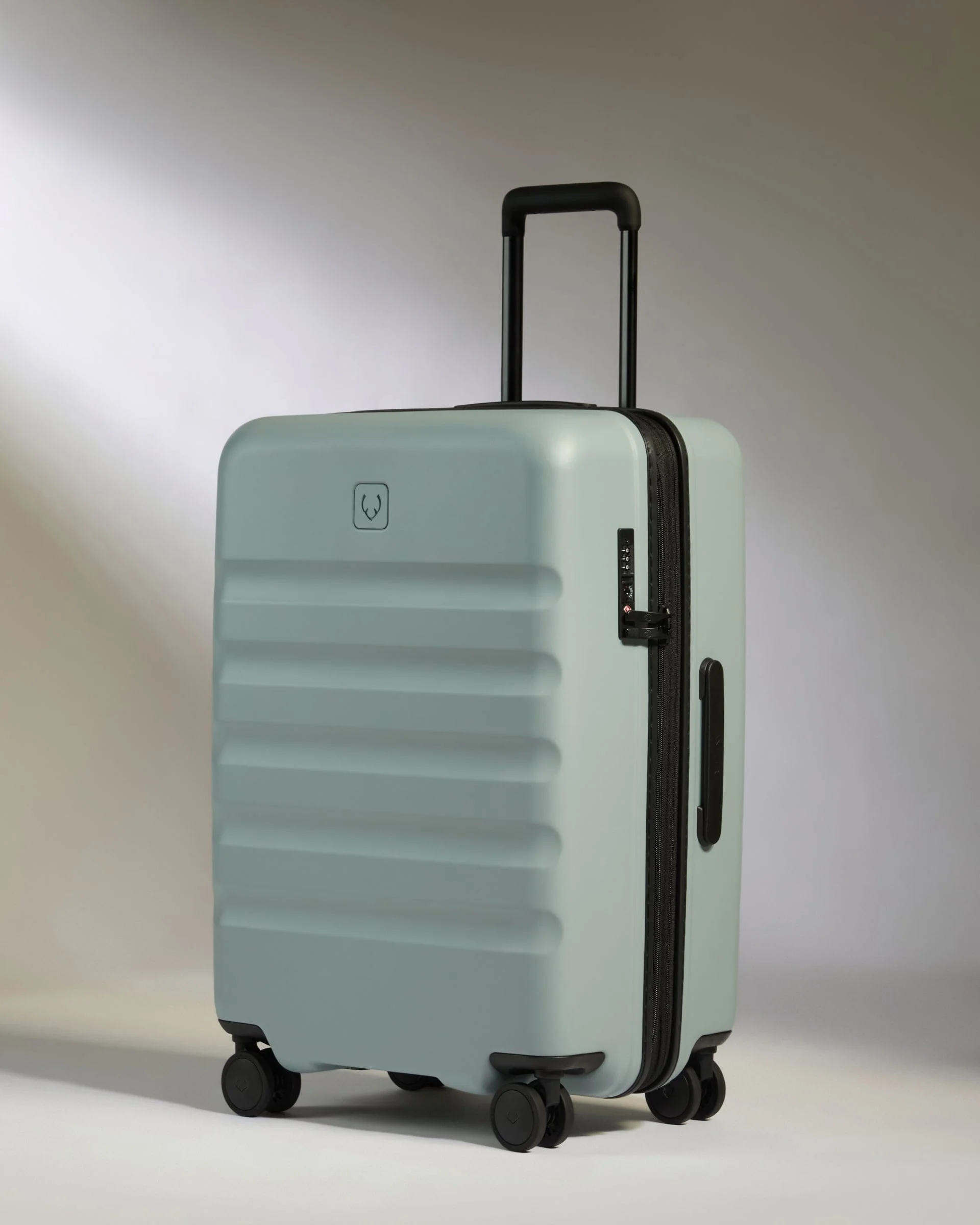 Suitcase Set in Mist Blue - Icon Stripe - Image 4