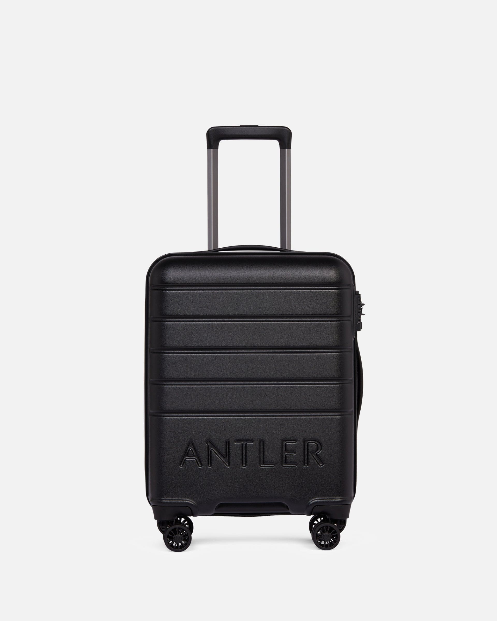 Cabin Suitcase in Black - Logo - Image 2