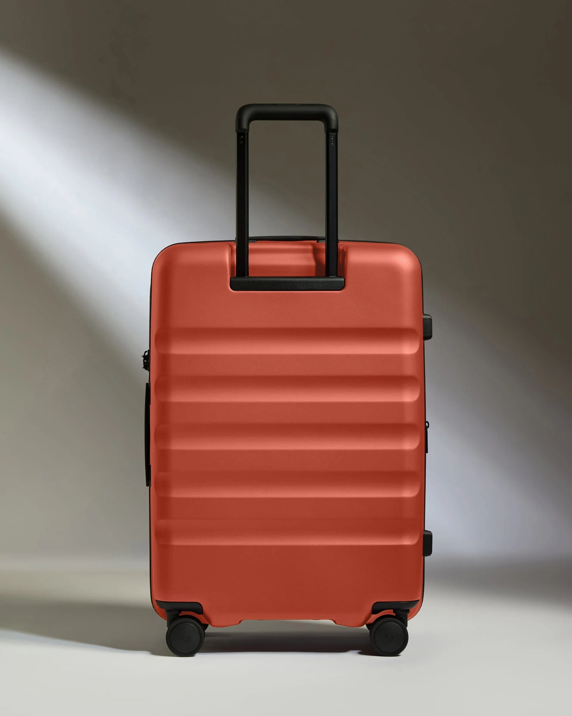 Medium Suitcase in Buckthorn Red - Icon Stripe - Image 3