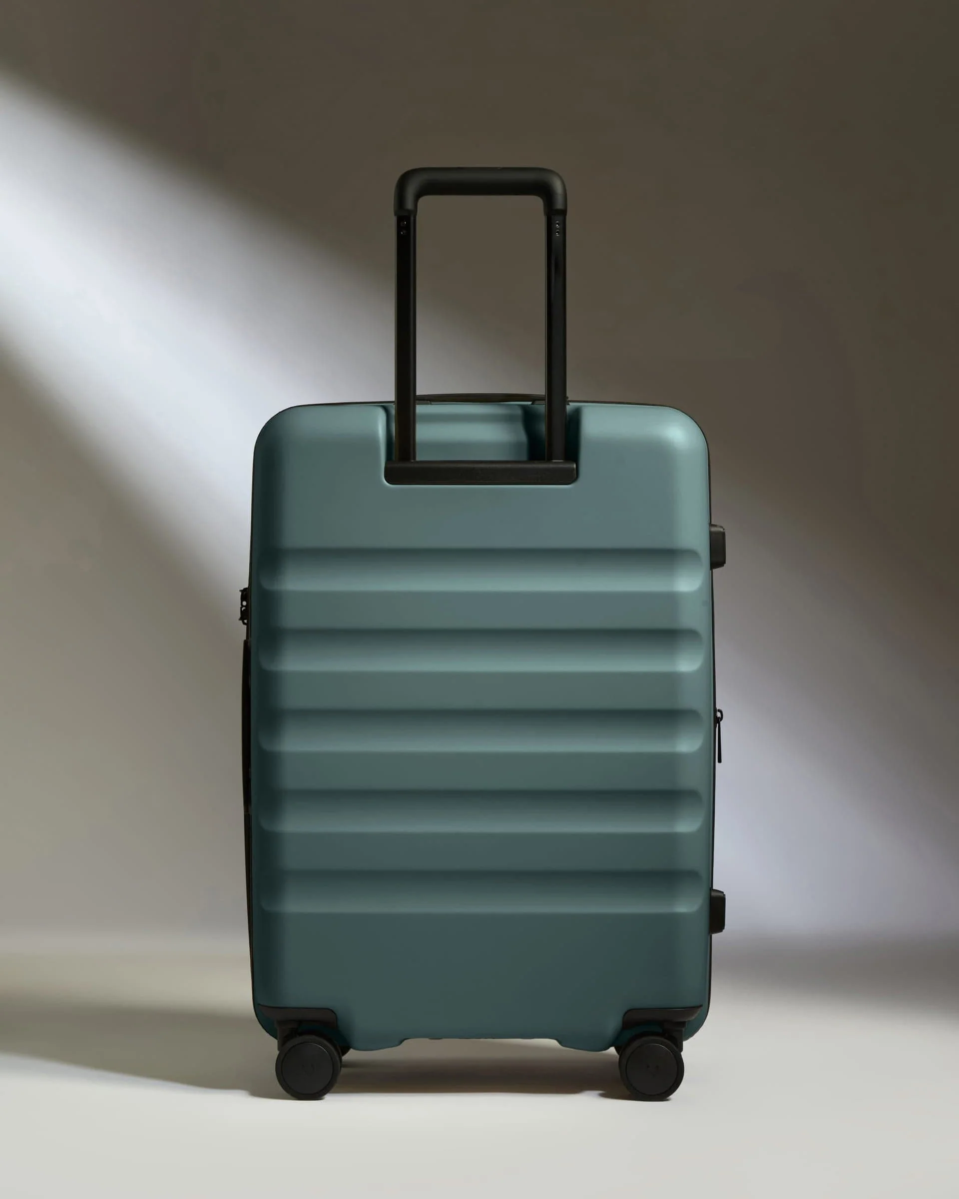 Medium Suitcase in Glade Blue - Icon Stripe - Image 5