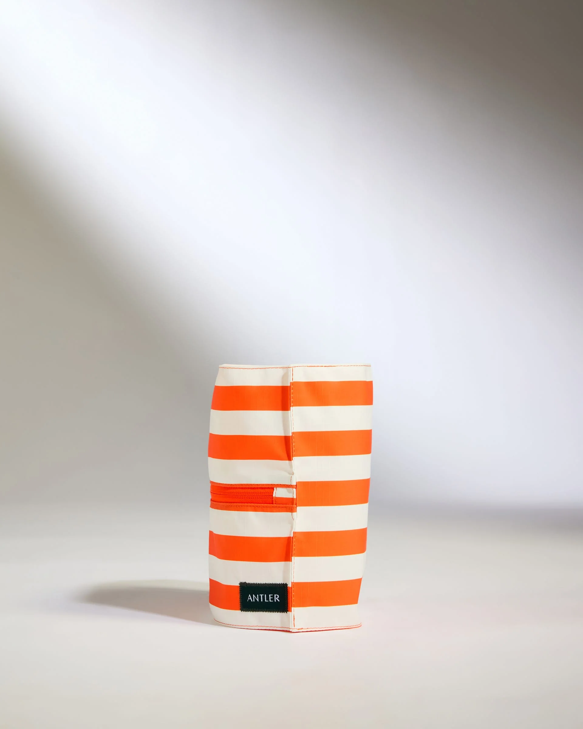 Stripe Poolside Pouch in Coral - Summer Capsule - Image 4