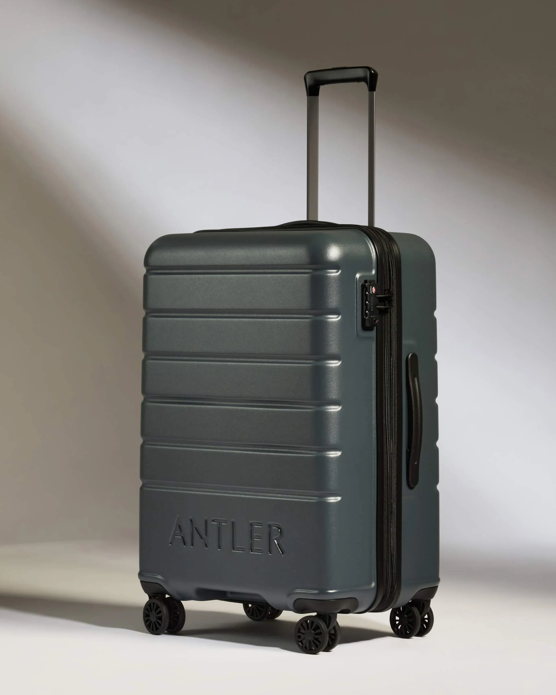 Suitcase Set in Granite Grey - Logo - Image 4